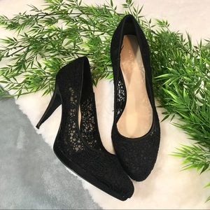 Nine West Zonkout Lace Pumps